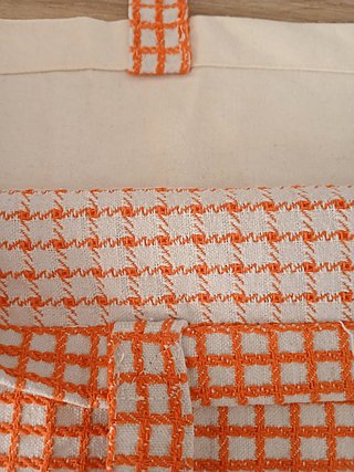 Borsa shopper Avène cotone robusto nuova