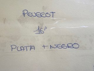 Tapacubos Peugeot 16”