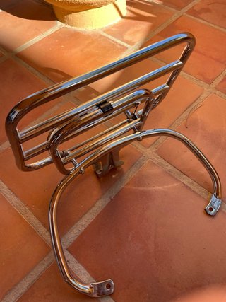 Portaequipajes Vespa LX Cromado