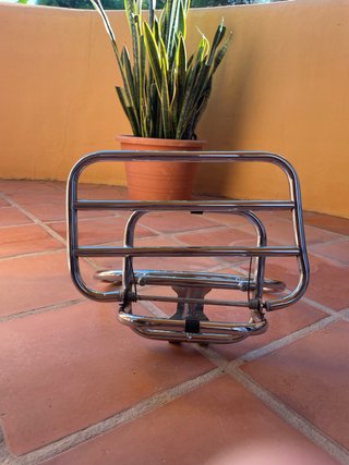 Portaequipajes Vespa LX Cromado