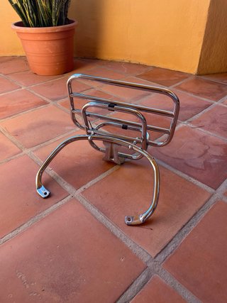 Portaequipajes Vespa LX Cromado