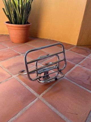 Portaequipajes Vespa LX Cromado