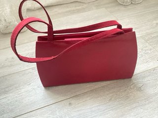 Bolso de fiesta granate