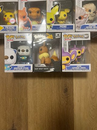 Lote Funko Pop Star Wars, Pokémon y más
