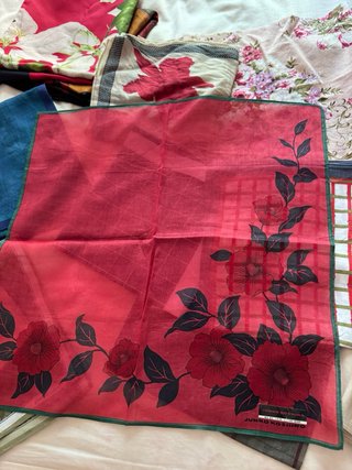 Pañuelos de tela varios estampados