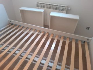 Estructura Cama Ikea ASKVOLL Blanca
