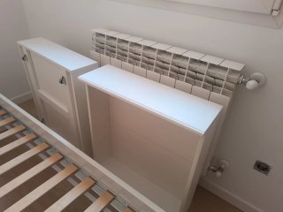 Estructura Cama Ikea ASKVOLL Blanca