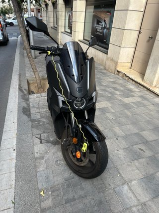 Seat Mo 125cc Gris Scooter batería no propia