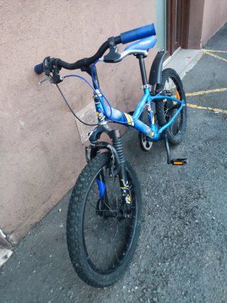 Bici infantil montaña azul
