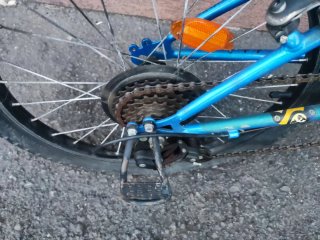 Bici infantil montaña azul