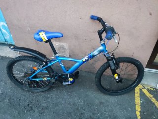 Bici infantil montaña azul