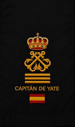 CAPITÁN DE YATE polo náutico ribete🇪🇸