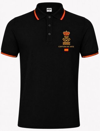 CAPITÁN DE YATE polo náutico ribete🇪🇸