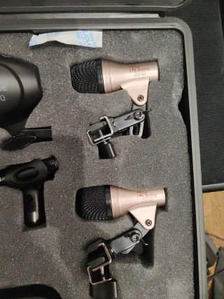 Pack 7 micros batería + clips