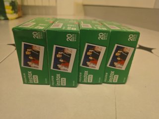 4 cajas Instax Fujifilm Wide no ofertas