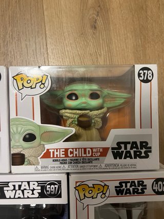 Funko Pop Star Wars: The Child, Boba Fett, Vader