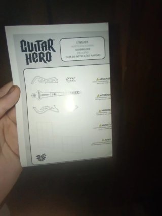 Guitarra Guitar Hero Warriors of Rock Wii + Juego