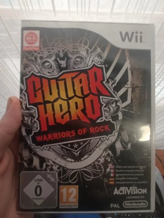 Guitarra Guitar Hero Warriors of Rock Wii + Juego
