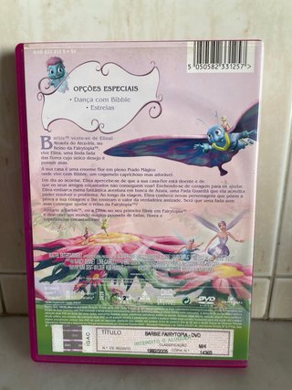 DVD Barbie Fairytopia - Um Novo Filme! Mattel