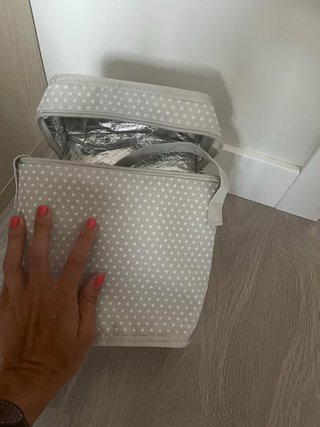 Nevera térmica infantil estrellas gris