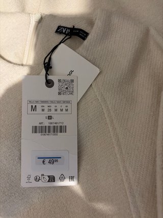 Vestito Zara Beige Taglia M