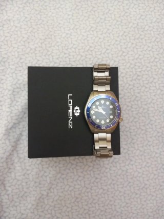 Orologio Lorenz Blu Acciaio