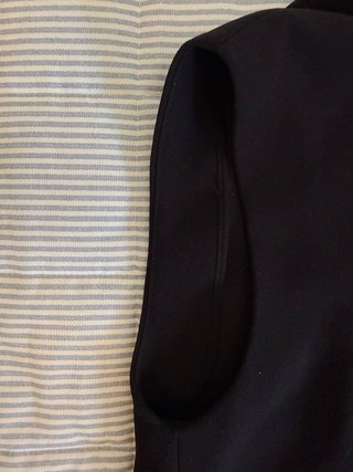 Chaleco negro Zara talla M