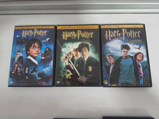 Pack 3 Películas Harry Potter DVD