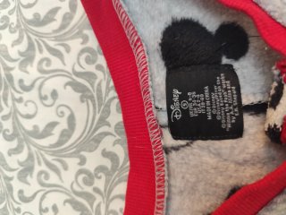 Pijama Entero Mickey Mouse Talla S