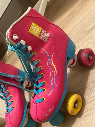 Patines 4 Ruedas Crazy Skates Rosa Talla 38