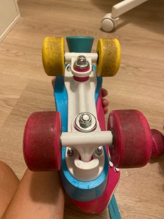 Patines 4 Ruedas Crazy Skates Rosa Talla 38