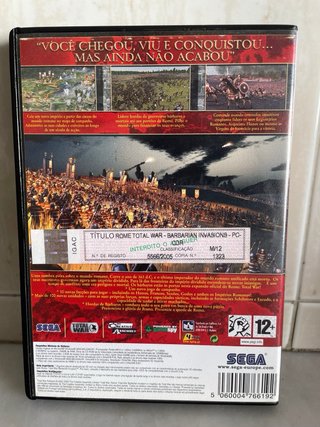 Rome: Total War - Barbarian Invasion PC CD-ROM