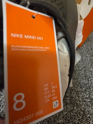 Sandalias Nike Mind 001 Negras