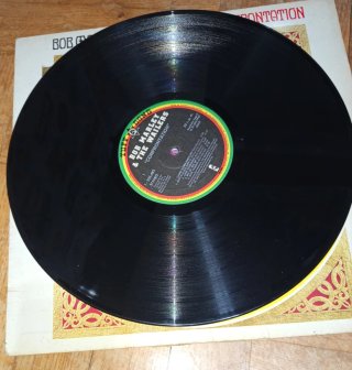 Vinilo Bob Marley Confrontation LP 1983