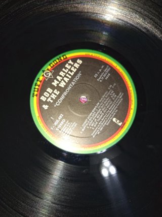 Vinilo Bob Marley Confrontation LP 1983