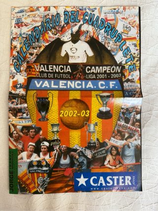 Colección Valencia CF Campeón Liga 2001-2002