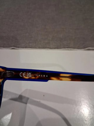 Occhiali da sole donna blu e marrone