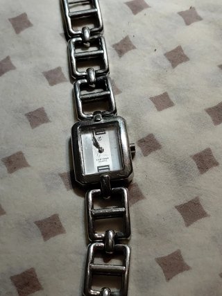 Reloj Pils Dama Plata/Blanco Cuarzo
