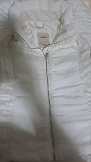 Plumífero Salsa Blanco Talla M