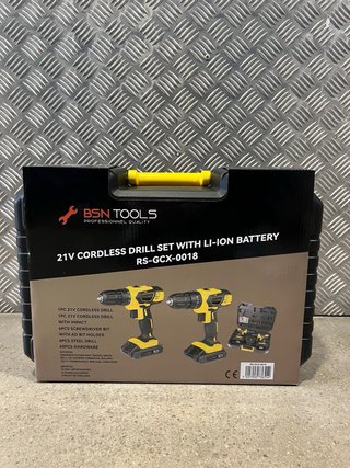 Nuevo Set de 2 Taladros a Batería 21V