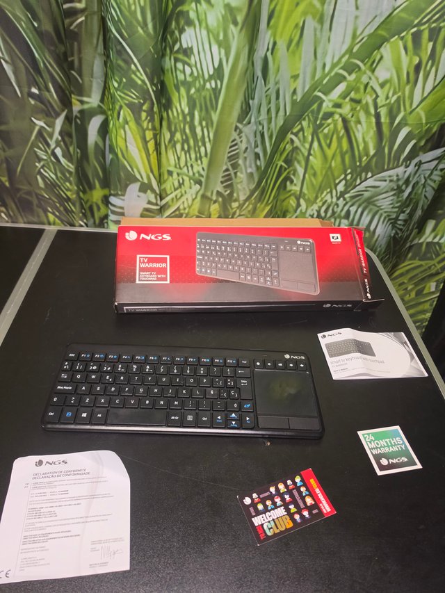 Teclado NGS TV Warrior Inalámbrico 2.4GHz