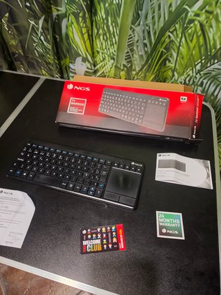 Teclado NGS TV Warrior Inalámbrico 2.4GHz