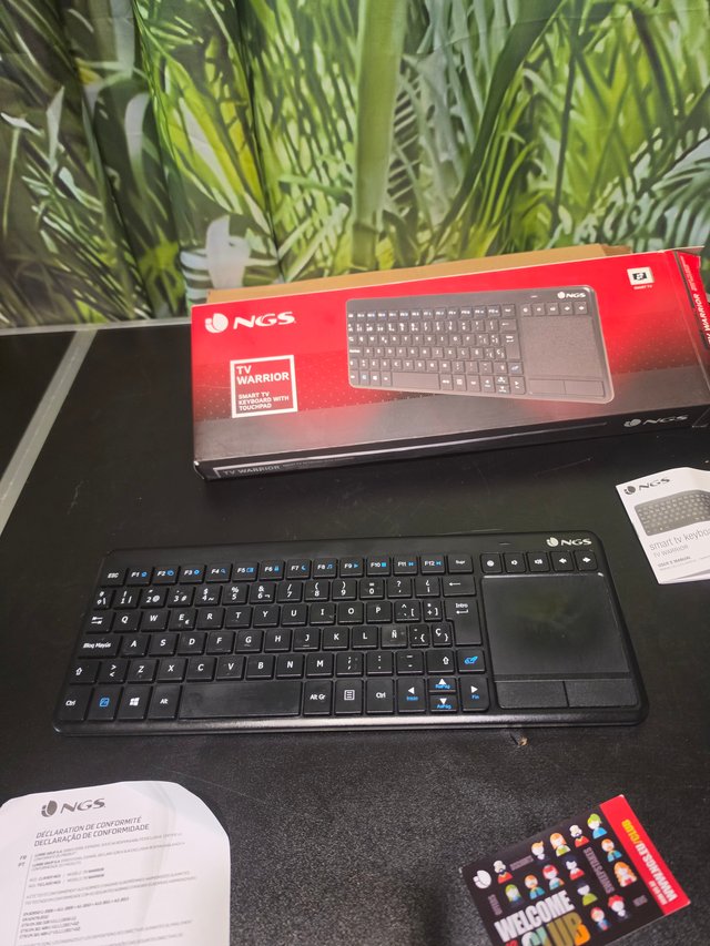 Teclado NGS TV Warrior Inalámbrico 2.4GHz