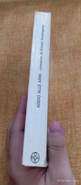 Libro "Addio Alle Armi" Ernest Hemigway
