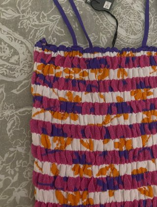 Vestido S Nuevo Multicolor elástico