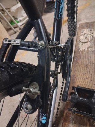 Bicicleta de Montaña Negra
