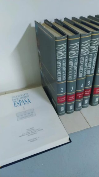 Diccionario enciclopédico Espasa A - alcantará. 1