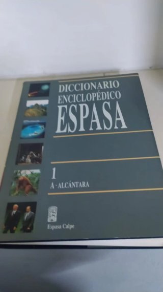 Diccionario enciclopédico Espasa A - alcantará. 1