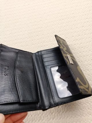 Cartera Tous Negra y Verde Oliva