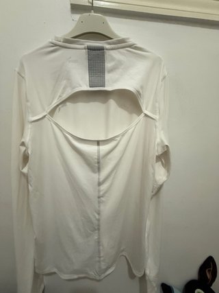 Camiseta Puma Running Manga Larga Blanca
